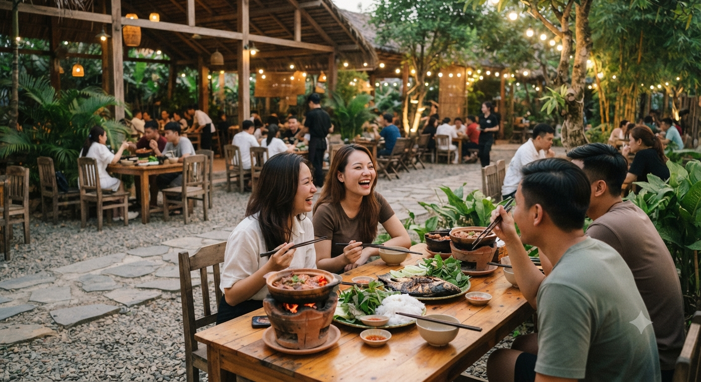 Sự cân bằng giữa không gian và sự thoải mái